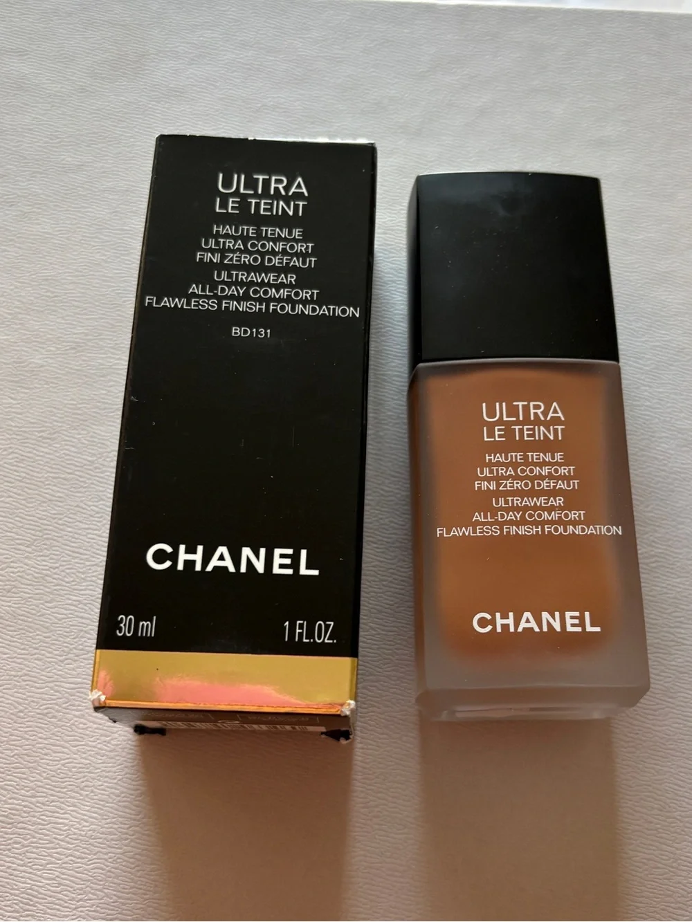 CHANEL ULTRA LE TEINT Ultrawear All Day Comfort Flawless Finish Foundation BD131